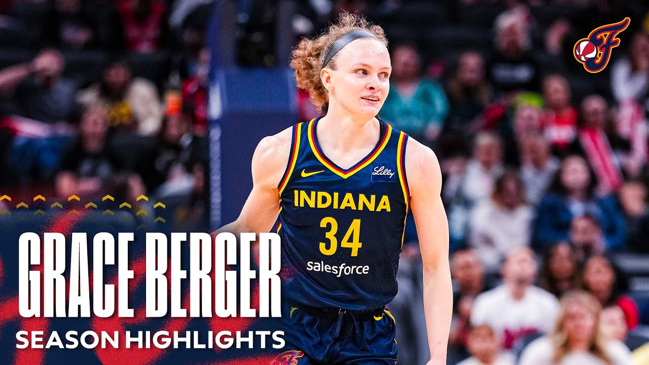 Grace Berger 2024 Season Highlights | Indiana Fever